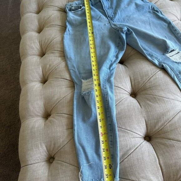 Good American Blue Skinny Jeans Sleek Fit - Picture 4 of 9